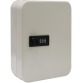 Sleutelkast met combinatieslot, voor 48 sleutels, wit