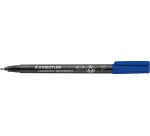 Staedtler Lumocolor 318, OHP-Marker, permanent, 0,6 mm, blau