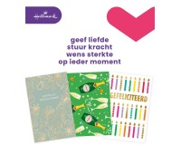 Carte de voeux Hallmark recharge 'Felicitatie' 6 cartes