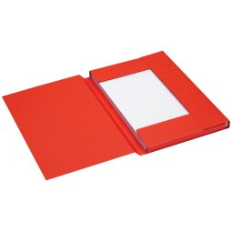 Jalema Secolor chemise de classement pour ft folio en carton, rouge, paquet de 25 pièces