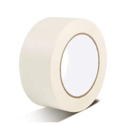 Ruban de masquage, ft 19 mm x 50 m, blanc/crème