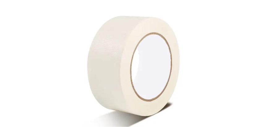 Masking tape, ft 19 mm x 50 m, white/cream