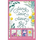 hallmark wenskaarten, lang leve lieve jij, blister van 8 stuks
