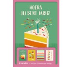 Hallmark cartes de souhaits, hoera c'est ton anniversaire (NL), blister de 8 pièces
