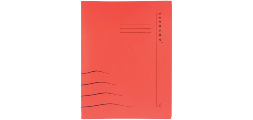 Jalema Chemise avec clip Secolor voor ft A4 (31 x 25/23 cm), rouge
