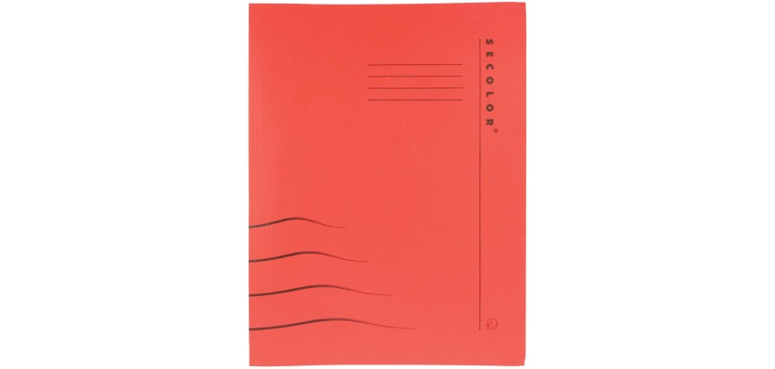 Jalema Chemise avec clip Secolor pour ft A4 (31 x 25/23 cm), rouge
