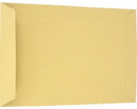 Enveloppes, ft 162 x 229 mm avec bande adhésive, en papier kraft de 90 g, brun, boîte de 500 pièces