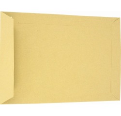 Enveloppes, ft 162 x 229 mm avec bande adhésive, en papier kraft de 90 g, brun, boîte de 500 pièces