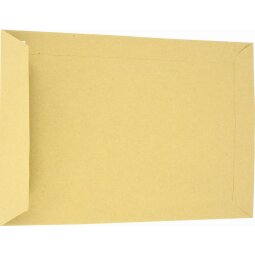 Enveloppes, ft 162 x 229 mm avec bande adhésive, en papier kraft de 90 g, brun, boîte de 500 pièces