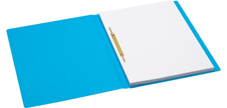 Jalema Secolor Gleitverschlussmappe, Format A4 mit Festregister, Packung mit 10 Stück, blau