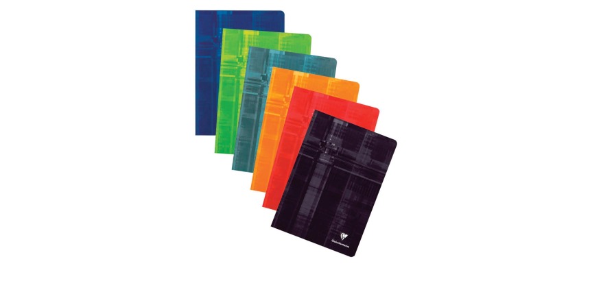 Clairefontaine cahier ft A4, 80 pages, quadrillé 5 mm, avec marge