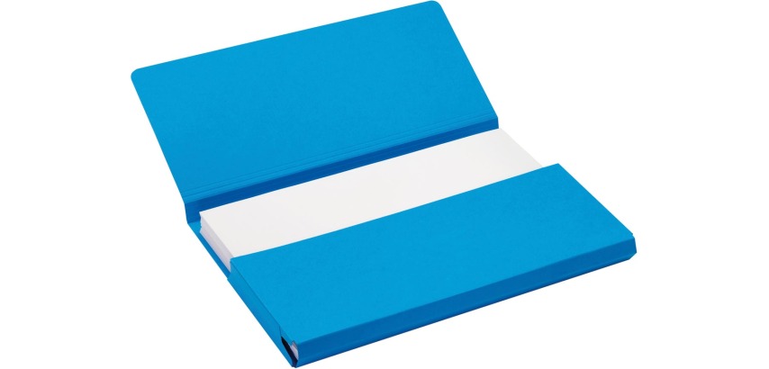 Jalema Secolor Document Folder for Folio Size (34.8 x 23 cm), Blue