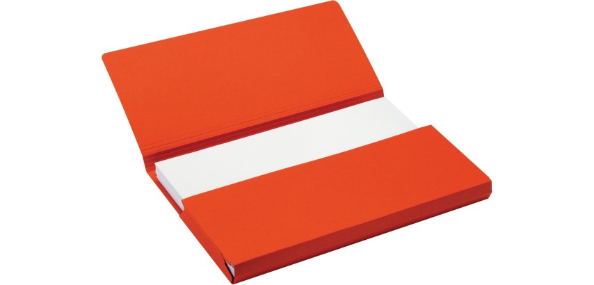 Jalema Secolor Dokumententasche für ft Folio (34,8 x 23 cm), rot