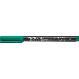 Staedtler Lumocolor 313, OHP-marker, permanent, 0,4 mm, groen