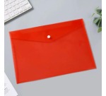 Pochette documents, A5, ft 240 x 161 mm, rouge