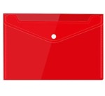 Pochette documents, A5, ft 240 x 161 mm, rouge