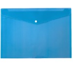 Document pouch, A5, 240 x 161 mm, blue