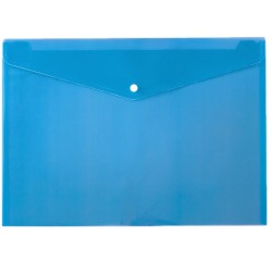 Pochette documents, A5, ft 240 x 161 mm, bleu