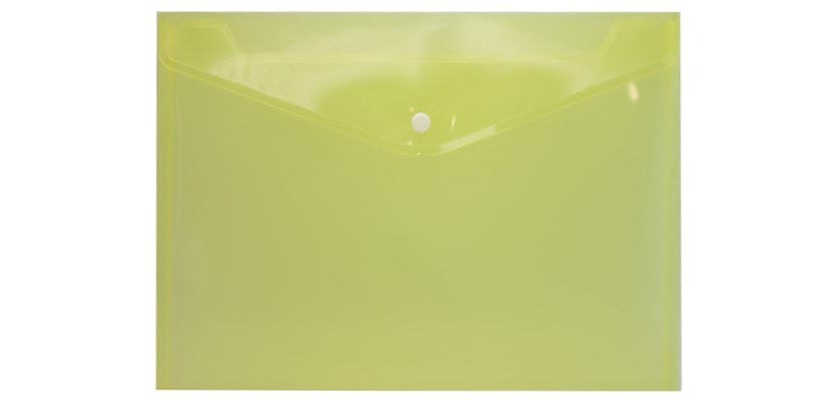 Document pouch, A5, 240 x 161 mm, yellow