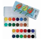 Talens watercolor, box of 24 pans