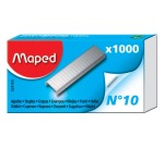 Maped agrafes n° 10, boîte de 1.000 agrafes