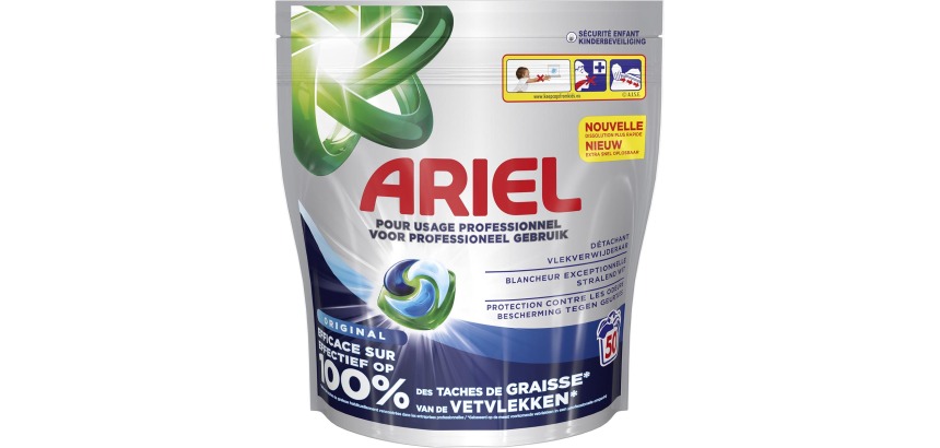 Ariel Pro Pods capsules de lessive, Regular, paquet de 50 pièces