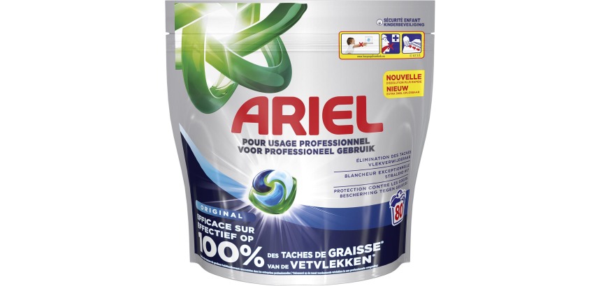 Ariel Pro Pods capsules de lessive, Regular, paquet de 80 pièces