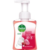 Dettol savon mains mousse, parfum rose et fleur de cerisier, recharge de 250 ml