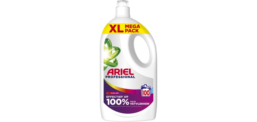Ariel Pro vloeibaar wasmiddel, Color, fles van 4,5 l, 100 wasbeurten