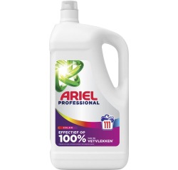 Ariel Pro lessive liquide, Color, bouteille de 4,995 l, 111 doses