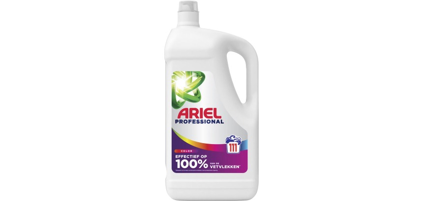 Ariel Pro lessive liquide, Color, bouteille de 4,995 l, 111 doses
