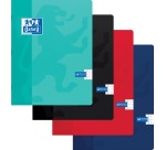 Cahier Oxford School A5 carreau 5mm 60 feuilles assorti