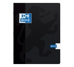 Cahier Oxford School A5 carreau 5mm 60 feuilles assorti