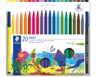 Staedtler Viltstift Noris 326, 20 stiften in een kartonnen etui