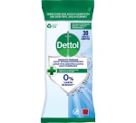 Dettol lingettes nettoyantes désinfectant, paquet de 30 pièces