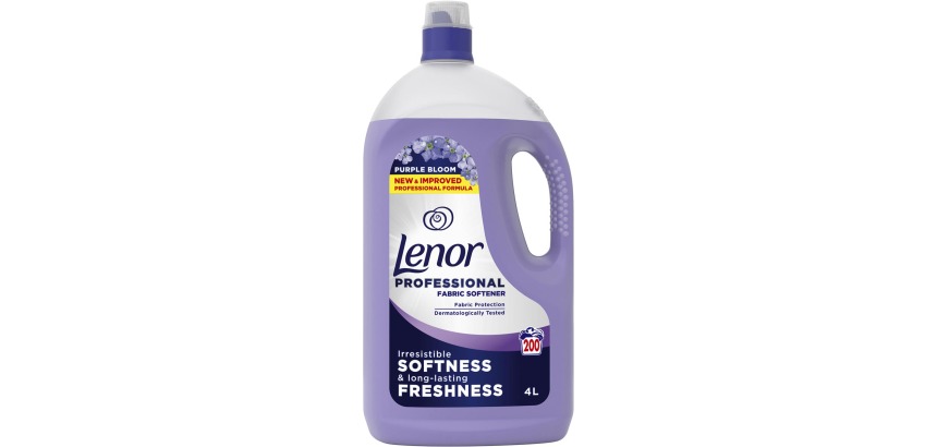Lenor Professional violet flower fabric softener, 4 L bottle
