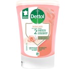 Dettol No Touch savon mains Nourish, eau de rose et beurre de karité, recharge de 250 ml