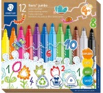 Staedtler Noris markers 328 JUMBO, 12 markers