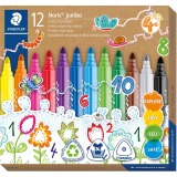 Staedtler Noris feutres 328 JUMBO, 12 feutres