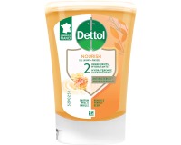 Dettol no touch handzeep Extra care, honing en vanille, navulling van 250 ml