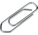 Trombone Maped Office 25mm argent 100 pièces