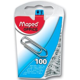 Maped trombones, boîte de 100 pièces