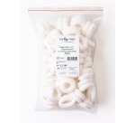 Fixfirst finger cots, fabric, white, pack of 50 pieces