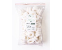 Fixfirst doigtiers, en textile, blanc, paquet de 50 pièces