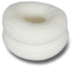 Fixfirst finger cots, textile, white, pack of 5 pieces