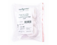 Fixfirst doigtiers, en textile, blanc, paquet de 5 pièces