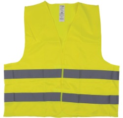 DONAU SAFETY gilet de sécurité, jaune, extra large