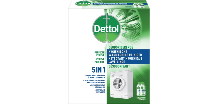 Dettol washing machine cleaner, 2 x 250 ml