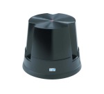Twinco Easy Step stool, up to 150 kg, black