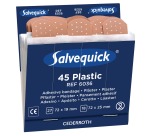 Pansements Salvequick recharge plastique 6x 45 pièces